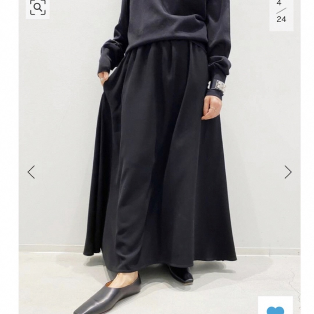 L'Appartement DEUXIEME CLASSE(アパルトモンドゥーズィエムクラス)のMARK KENLY DOMINOTAN Nicoleta Long Skirt レディースのスカート(ロングスカート)の商品写真