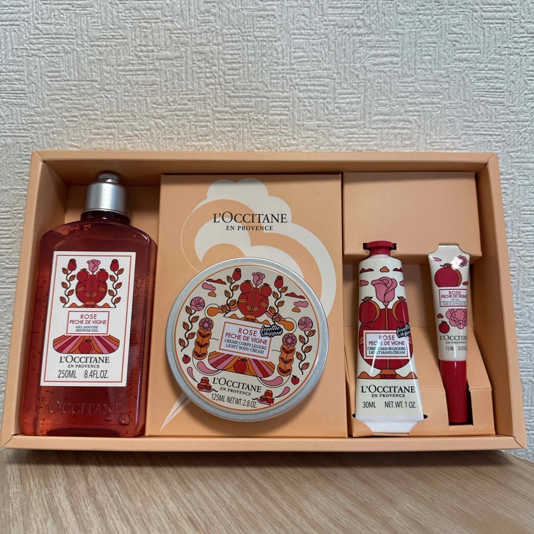 L'OCCITANE(ロクシタン)のロクシタン　ローズヴァインピーチ　コンプリート コスメ/美容のキット/セット(その他)の商品写真