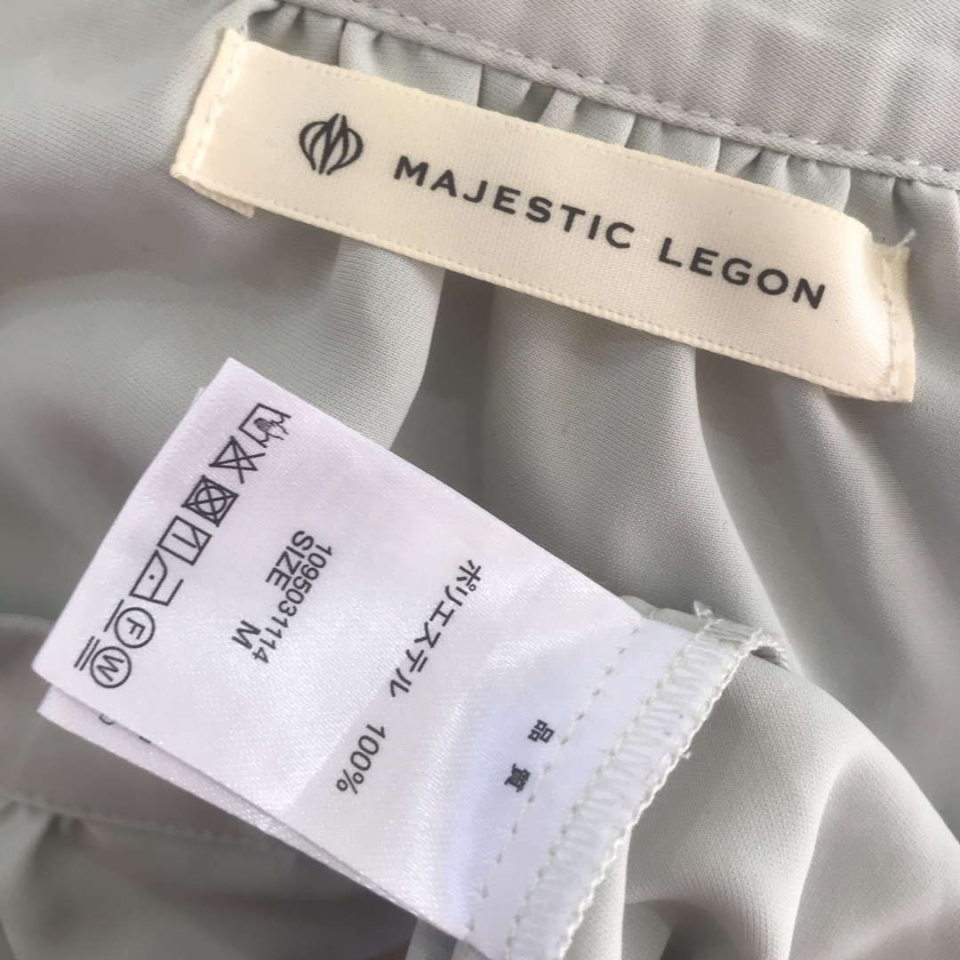 MAJESTIC LEGON(マジェスティックレゴン)のマジェスティックレゴン♡1度着用　ブラウス レディースのトップス(シャツ/ブラウス(半袖/袖なし))の商品写真