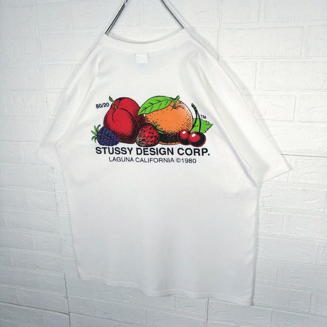 STUSSY(ステューシー)の【STUSSY】フルーツデザイン　ビッグシルエット　Tシャツ メンズのトップス(Tシャツ/カットソー(半袖/袖なし))の商品写真