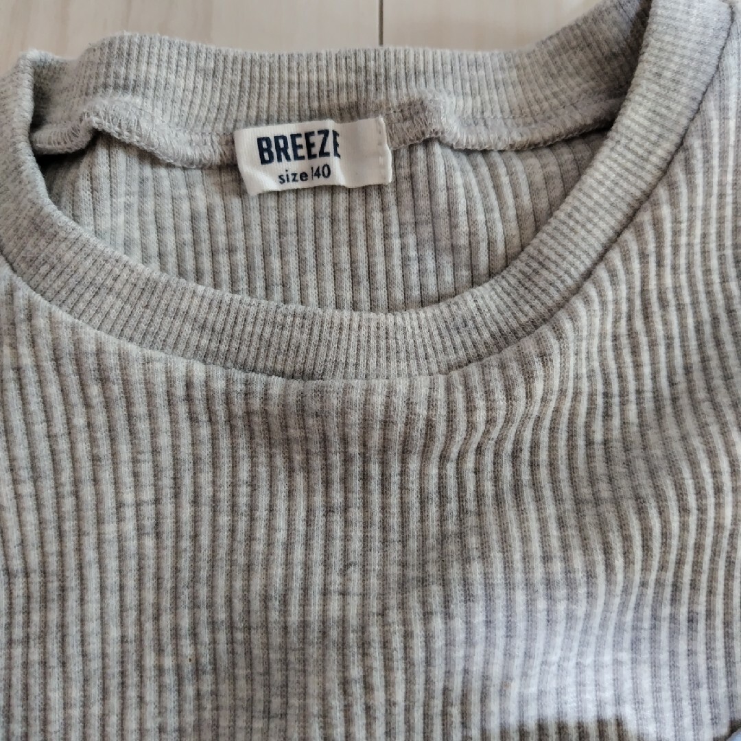 BREEZE(ブリーズ)のBREEZE　長袖Tシャツ 140 キッズ/ベビー/マタニティのキッズ服女の子用(90cm~)(Tシャツ/カットソー)の商品写真