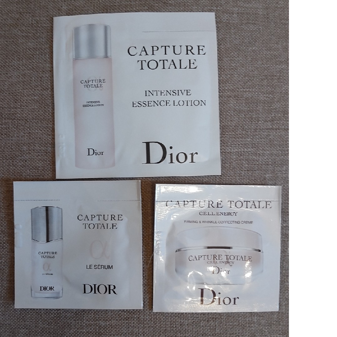 Christian Dior(クリスチャンディオール)のa80 Dior/ディオール試供品 ３点セット サンプル コスメ/美容のキット/セット(サンプル/トライアルキット)の商品写真