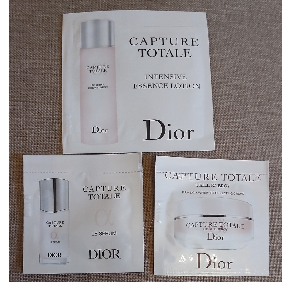 Christian Dior(クリスチャンディオール)のa80 Dior/ディオール試供品 ３点セット サンプル コスメ/美容のキット/セット(サンプル/トライアルキット)の商品写真