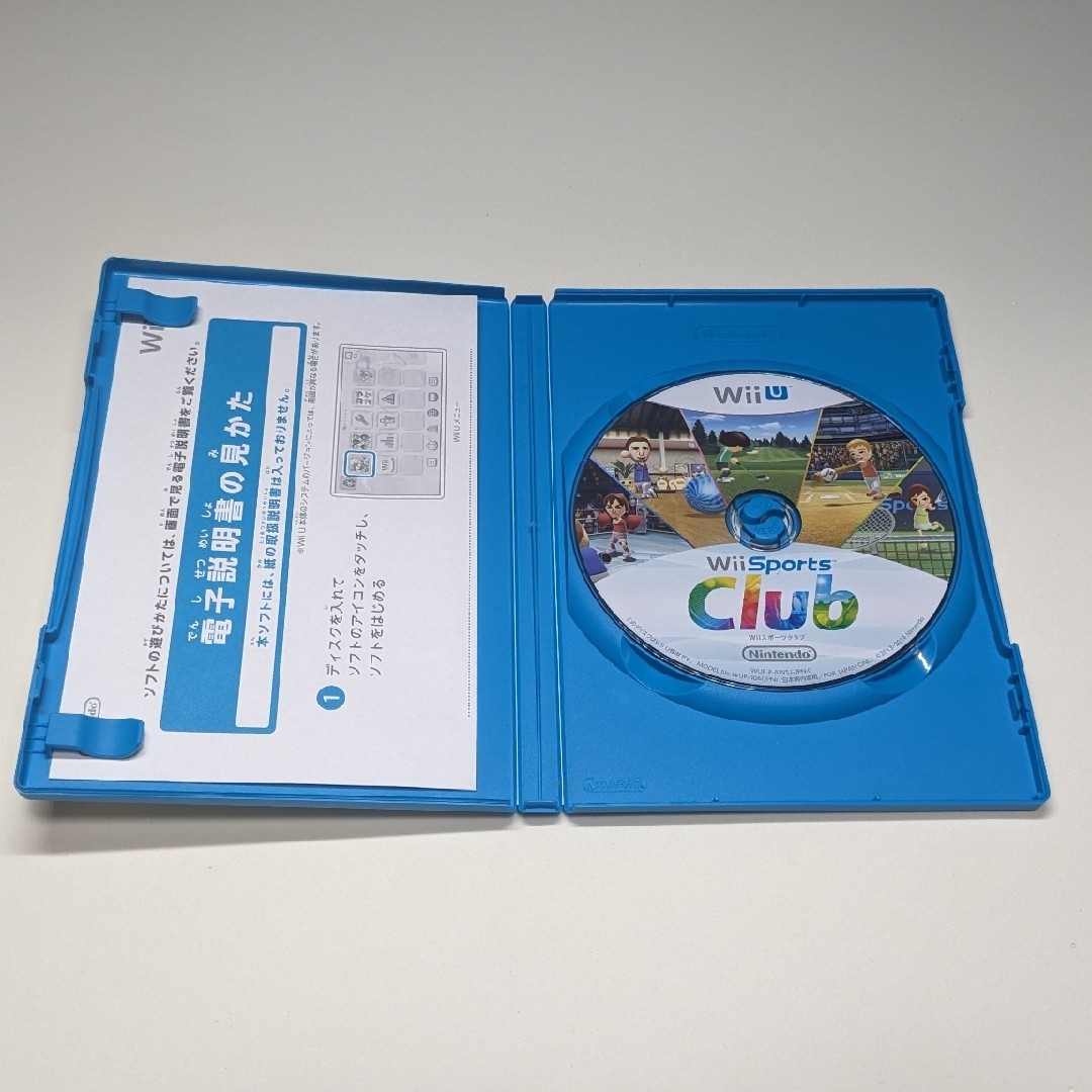 Wii U(ウィーユー)の【中古】Wii Sports Club Wii U エンタメ/ホビーのゲームソフト/ゲーム機本体(家庭用ゲームソフト)の商品写真