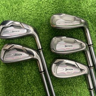 スリクソン(Srixon)の名器！スリクソン　GiE-L レディース　アイアンセット　５本　L(クラブ)