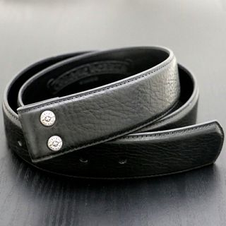 クロムハーツ(Chrome Hearts)のクロムハーツ【CHROMEHEARTS】ベルトストラップ/34インチ/ブラック【中古】121564(ベルト)