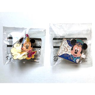 Disney - お値下げ！【新品】ディズニー ミッキー &  ミニー ピンバッジセット