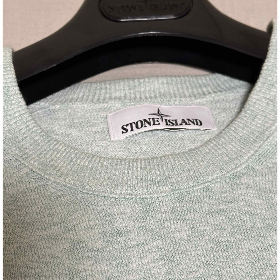 STONE ISLAND(ストーンアイランド)のSTONE ISLAND セーター未使用　グリーン メンズのトップス(ニット/セーター)の商品写真