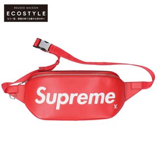 ルイヴィトン(LOUIS VUITTON)のルイヴィトン ×supreme シュプリーム M53418 BUMBAG エピ バムバッグ(ボディーバッグ)