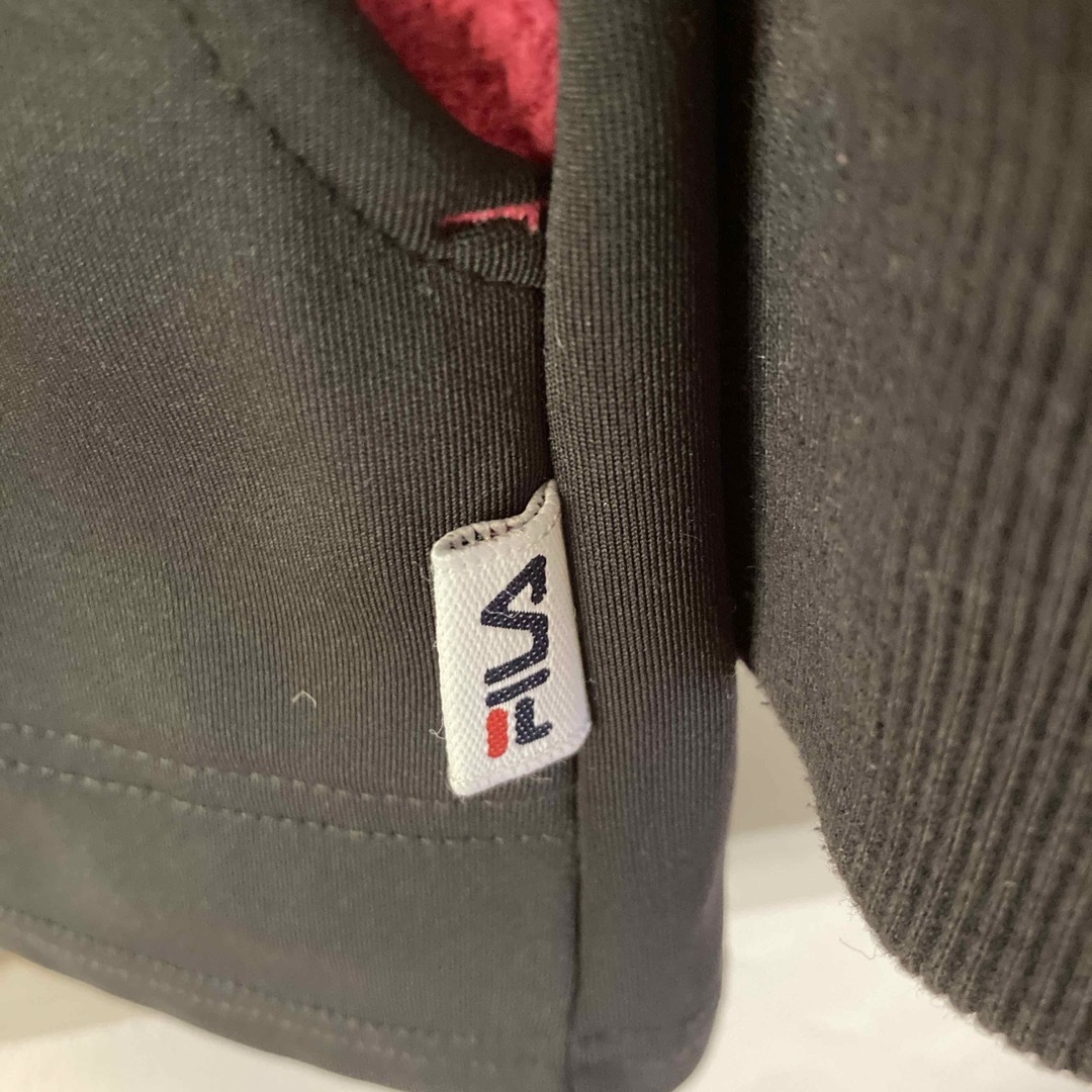 FILA(フィラ)のフィラ FILA 防風ロングパーカー L黒 ブラック レディースのトップス(パーカー)の商品写真