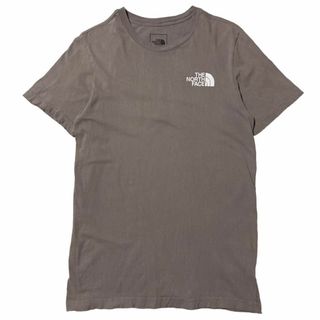 ザノースフェイス(THE NORTH FACE)のノースフェイス 半袖Tシャツ BOX NSE TEE グレー US古着x92①(Tシャツ/カットソー(半袖/袖なし))