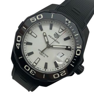 タグホイヤー(TAG Heuer)の　タグ・ホイヤー TAG HEUER アクアレーサー ナイトダイバー WAY108A.FT6141 チタン／セラミック メンズ 腕時計(その他)