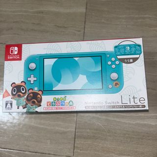 ニンテンドースイッチ(Nintendo Switch)のNintendo Switch Lite あつまれ どうぶつの森セット ～まめき(家庭用ゲーム機本体)