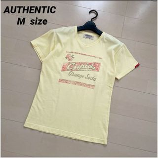 AUTHENTIC 半袖 Tシャツ カットソー (Tシャツ(半袖/袖なし))