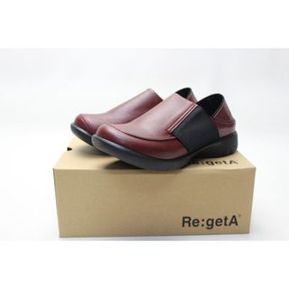 リゲッタカヌー(Regetta Canoe)の新品♪Re:getA 2WAYカジュアルシューズ(Ｓ)/383(スリッポン/モカシン)