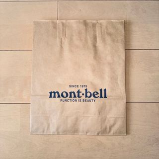 モンベル(mont bell)のmont-bellショップ袋(ショップ袋)