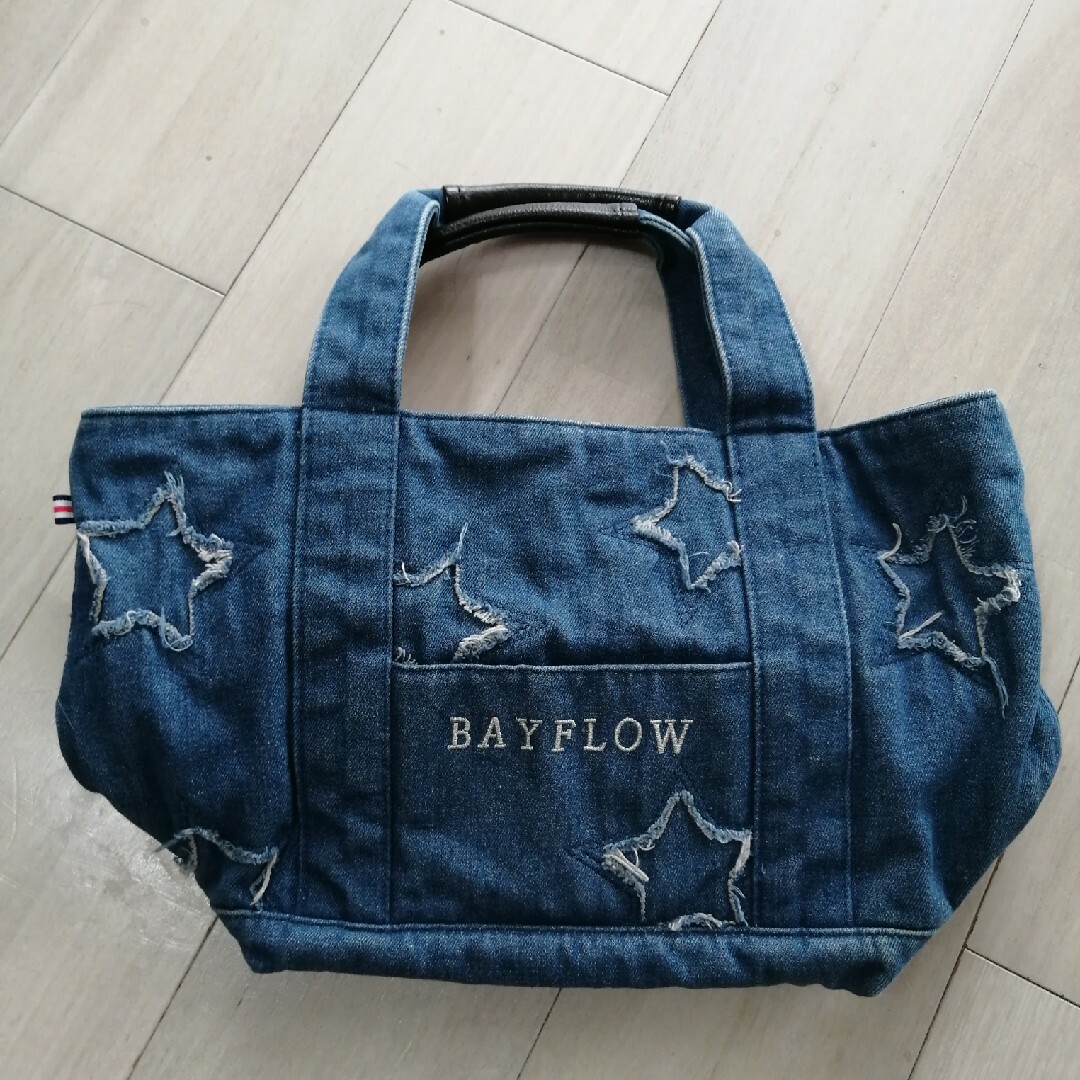 BAYFLOW(ベイフロー)のBAYFLOW　デニムトートバック レディースのバッグ(トートバッグ)の商品写真