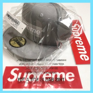 シュプリーム(Supreme)のSupreme Box Logo Mesh Back New Era Grey(キャップ)