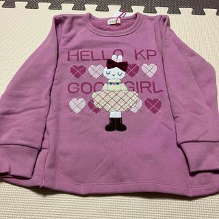 ニットプランナー(KP)の【110サイズ】KP mimiちゃんトレーナー(Tシャツ/カットソー)