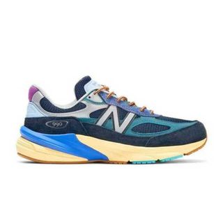 ニューバランス(New Balance)のアクション・ブロンソン × ニューバランス 990V6 "ラピスラズリ" ブルー/ネイビー/タン/クリーム 23.5cm(スニーカー)