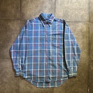 ギャップ(GAP)の90s oldgap オールドギャップ コットンシャツ ブルー M デカタグ(シャツ)