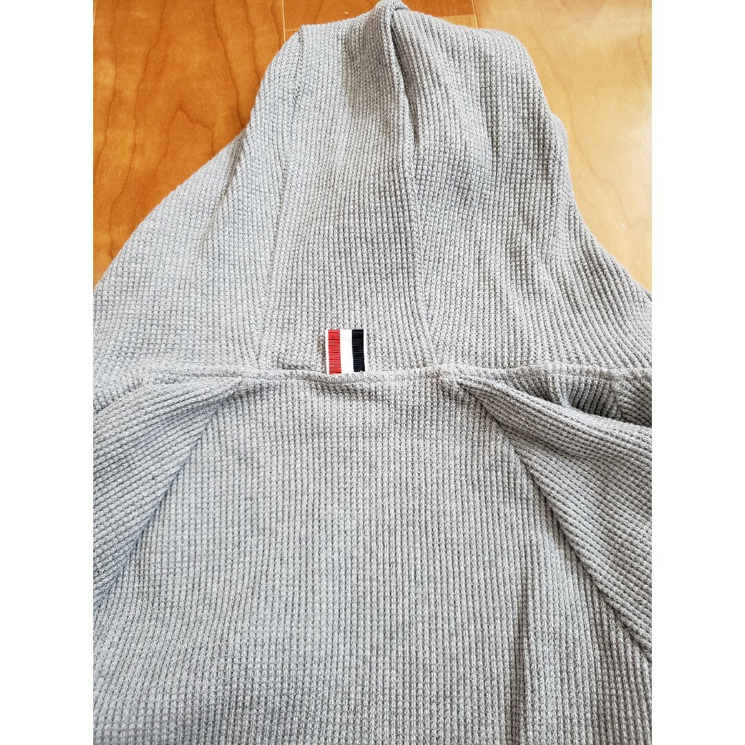 THOM BROWNE(トムブラウン)の【極美品】THOM BROWNE トムブラウン　ジップアップパーカー　1 メンズのトップス(パーカー)の商品写真