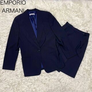 Emporio Armani - 【エンポリオアルマーニ】スーツ セットアップ ジャケット スカート L 紺