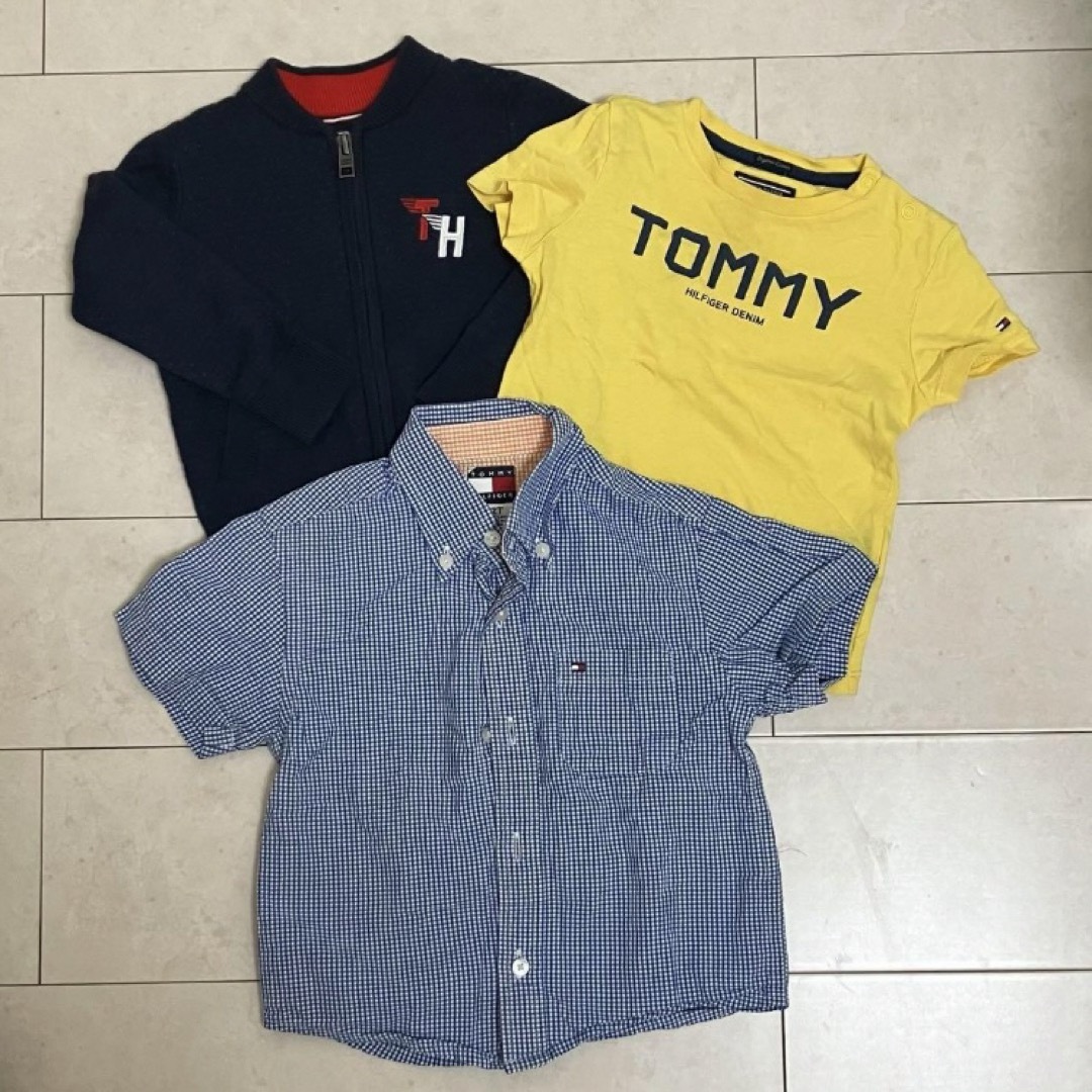 TOMMY HILFIGER(トミーヒルフィガー)のトミーヒルフィガー  TOMMY トップス キッズ/ベビー/マタニティのベビー服(~85cm)(Ｔシャツ)の商品写真
