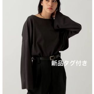 カオス(CHAOS)の新品タグ付¥15.400 Chaosカオス アディーTシャツ チャコールグレー(カットソー(長袖/七分))