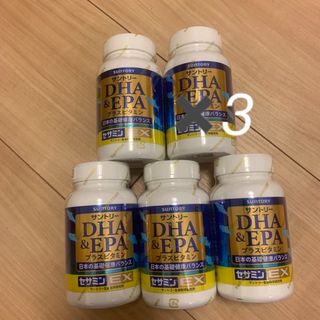 サントリー(サントリー)のサントリー DHA&EPA＋セサミンEX 240粒　5瓶セット(ビタミン)