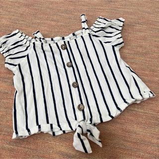 ZARA KIDS - zara オフショル　トップス　120