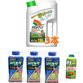 ラウンドアップ2L×3本　芝のお手入おまとめ(その他)