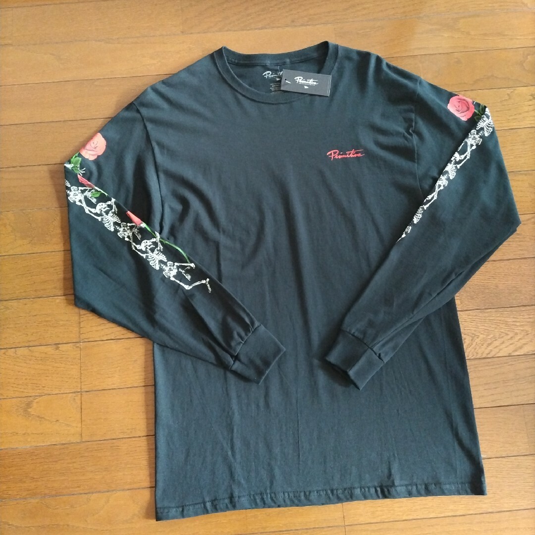 PRIMITIVE(プリミティブ)のPRIMITIVE プリミティブ　髑髏　ロングTee メンズのトップス(Tシャツ/カットソー(七分/長袖))の商品写真