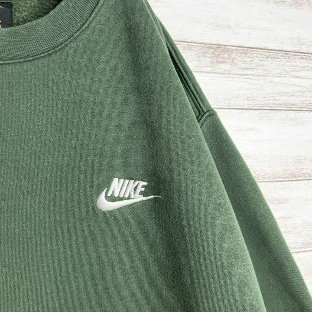 NIKE(ナイキ)の【入手困難!!】ナイキ ✈︎刺繍 ワンポイント ゆるだぼ 裏起毛 肉厚 メンズのトップス(スウェット)の商品写真