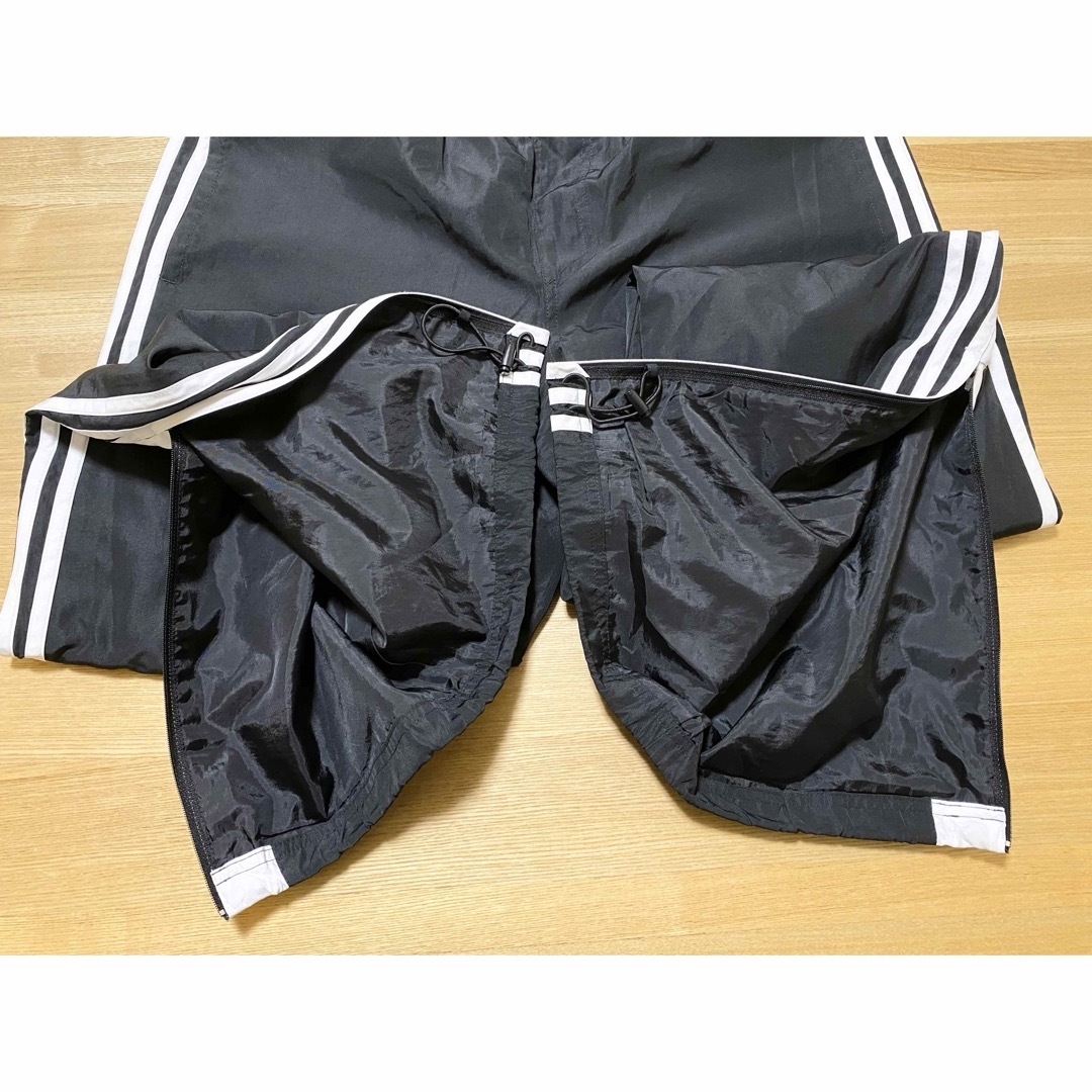 高評価なギフト adidas - adidas/ナイロンパンツ/サイズXO/ブラックの通販 by アディダス