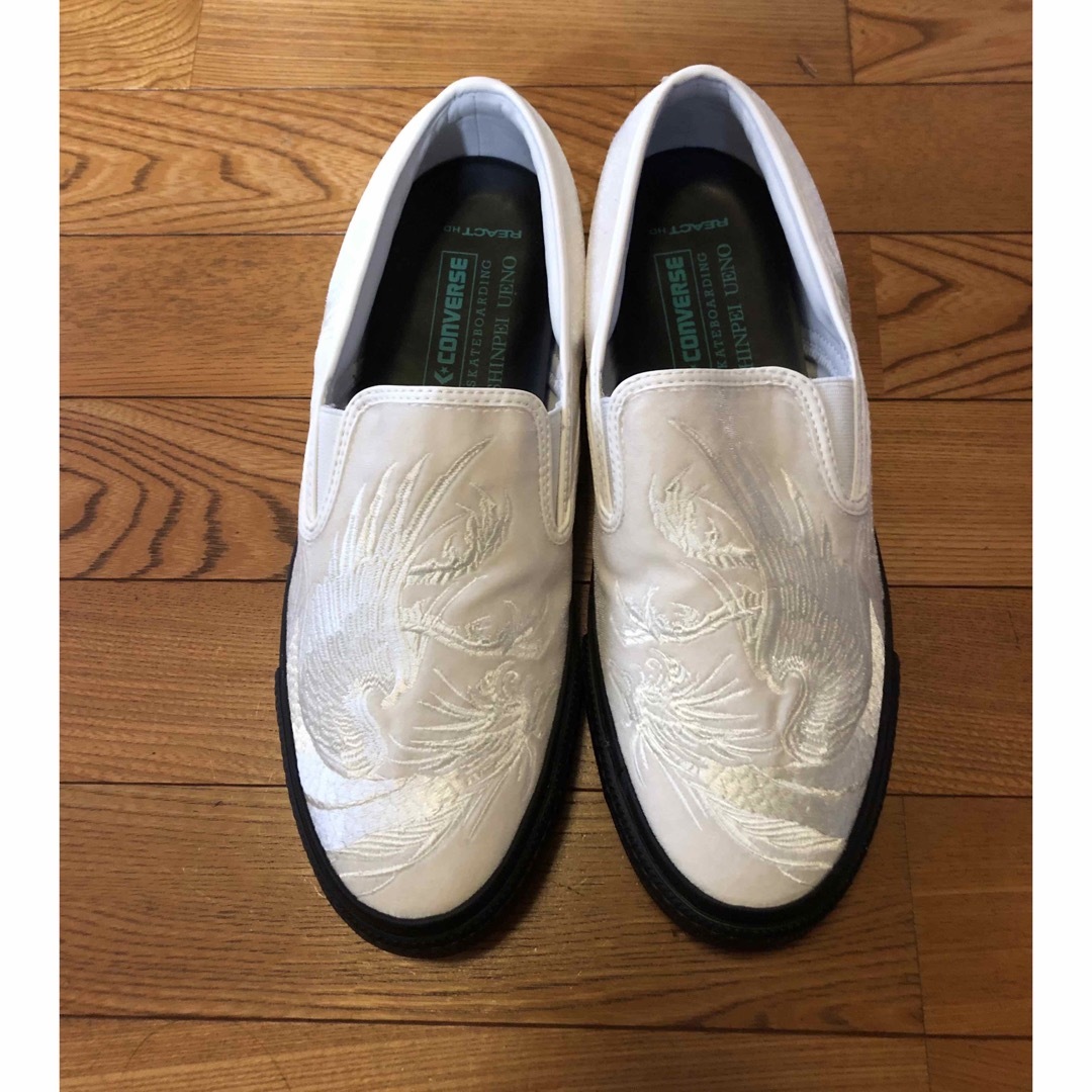 CONVERSE SKATEBOARDING(コンバーススケートボーディング)のCONVERS CS SLIP-ON SK SHINPEI UENO + メンズの靴/シューズ(スリッポン/モカシン)の商品写真