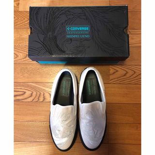 コンバーススケートボーディング(CONVERSE SKATEBOARDING)のCONVERS CS SLIP-ON SK SHINPEI UENO +(スリッポン/モカシン)