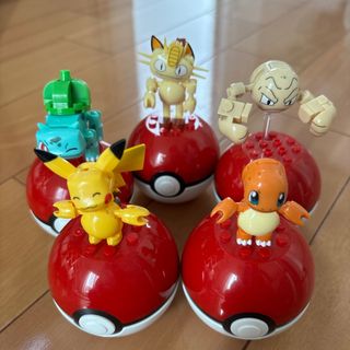 ポケモン(ポケモン)のブランド: マテル　メガコンストラックス ポケモン モンスターボール (キャラクターグッズ)