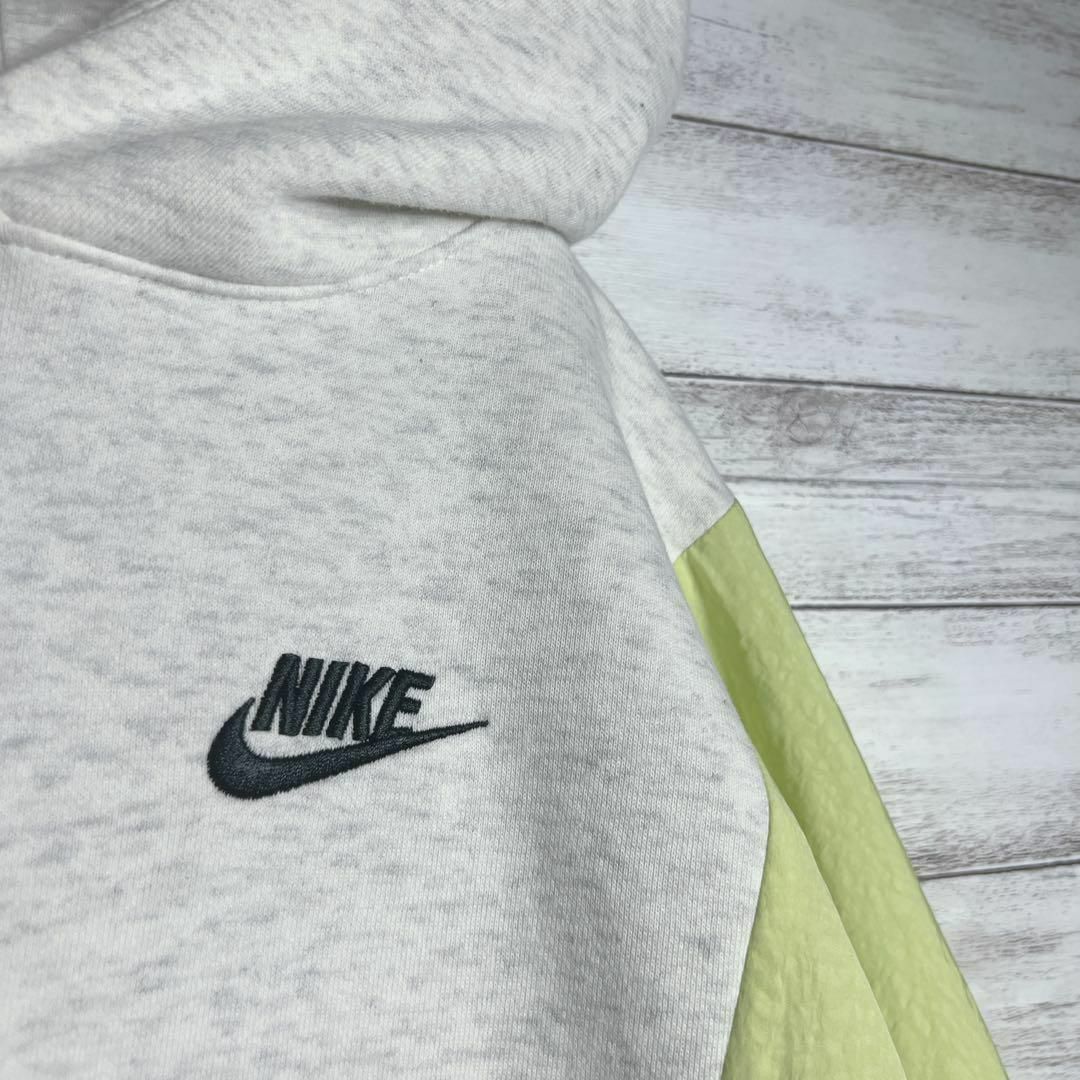 NIKE(ナイキ)の【入手困難!!】ナイキ ✈︎刺繍 ゆるだぼ トレーナー 重ね着 一点物 希少 メンズのトップス(パーカー)の商品写真