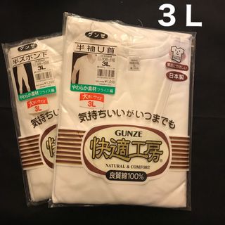 グンゼ(GUNZE)のグンゼ半袖u首＆半ズボン下(その他)