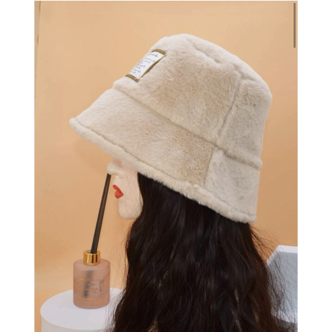 SHEIN(シーイン)のSHEIN バケットハット ラベルデコレーション レディースの帽子(ハット)の商品写真