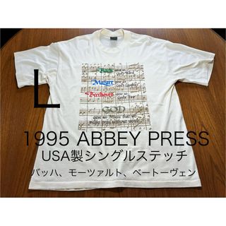 90's VINTAGE Tシャツ　Bach Mozart Beethoven(Tシャツ/カットソー(半袖/袖なし))