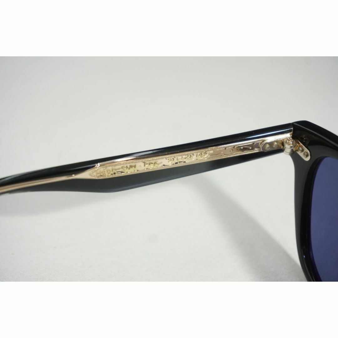 EYEVAN7285(アイヴァンセブントゥーエイトファイブ)の美品 EYEVAN 7285 Webb-SUN PBK 眼鏡 黒330O▲ メンズのファッション小物(サングラス/メガネ)の商品写真