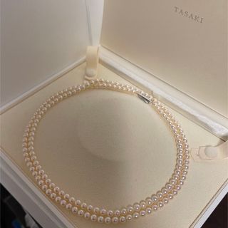 タサキ(TASAKI)の【貴重品】TASAKIベビーパール ロング4.9-5mm約83.5cm(ネックレス)