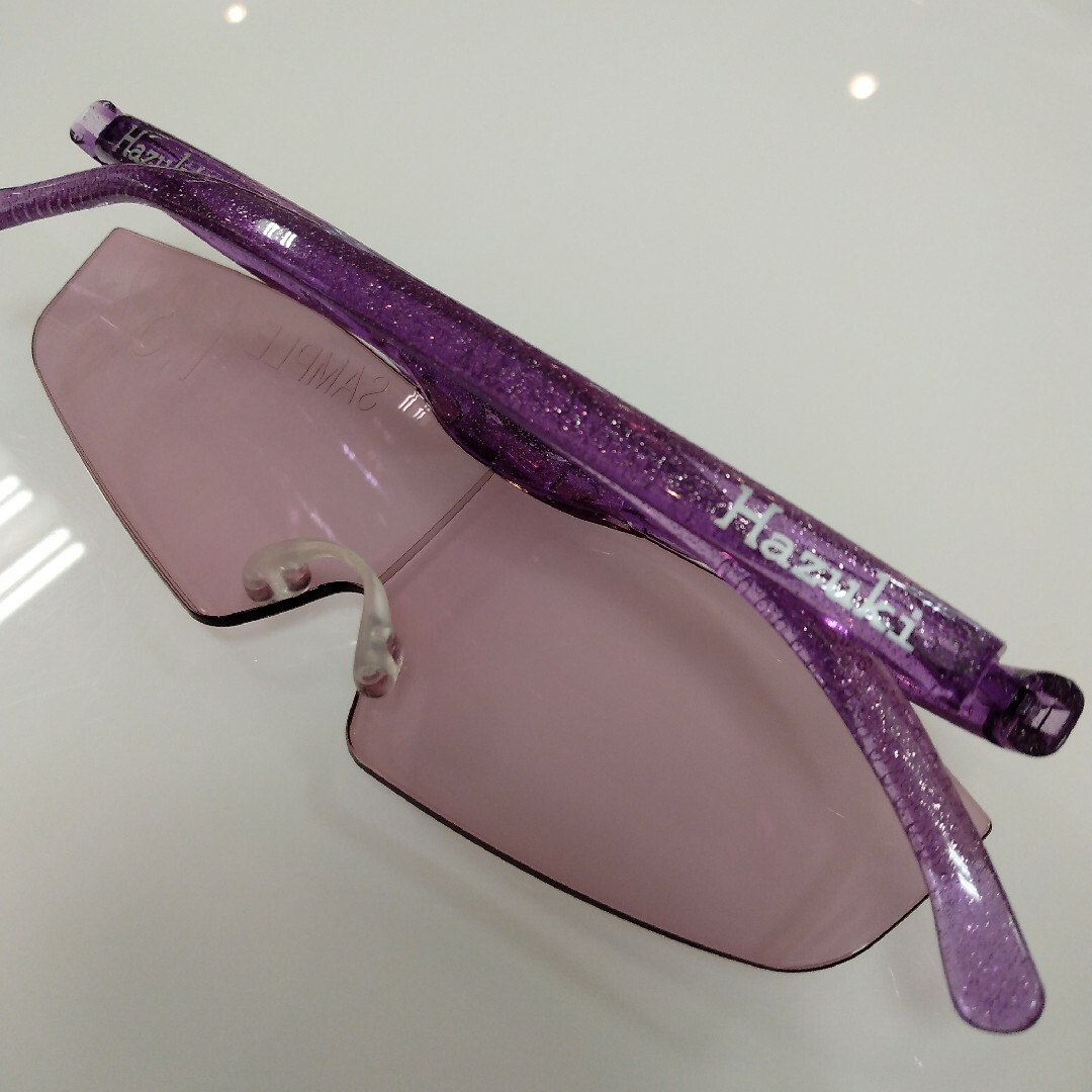 ハズキルーペ ラージ ニューパープル レンズカラー 1.32倍 レディースのファッション小物(サングラス/メガネ)の商品写真