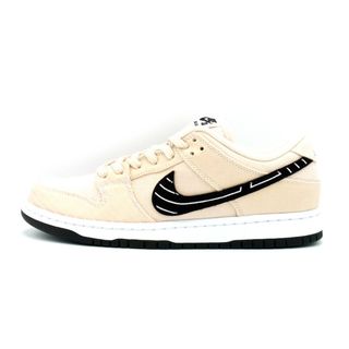 ナイキ(NIKE)のナイキ NIKE ■ 【 AILBINO & PRETO SB DUNK LOW PRO QS Pearl White FD2627 200 】 アルビノ アンド プレト SB ダンク ロー パール ホワイト スニーカー　f21549(スニーカー)