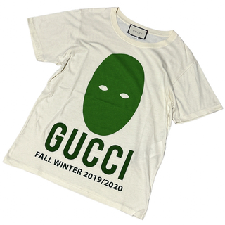 グッチ(Gucci)のGUCCI MANIFESTO MASK OVERSIZE T-SHIRT(Tシャツ/カットソー(半袖/袖なし))
