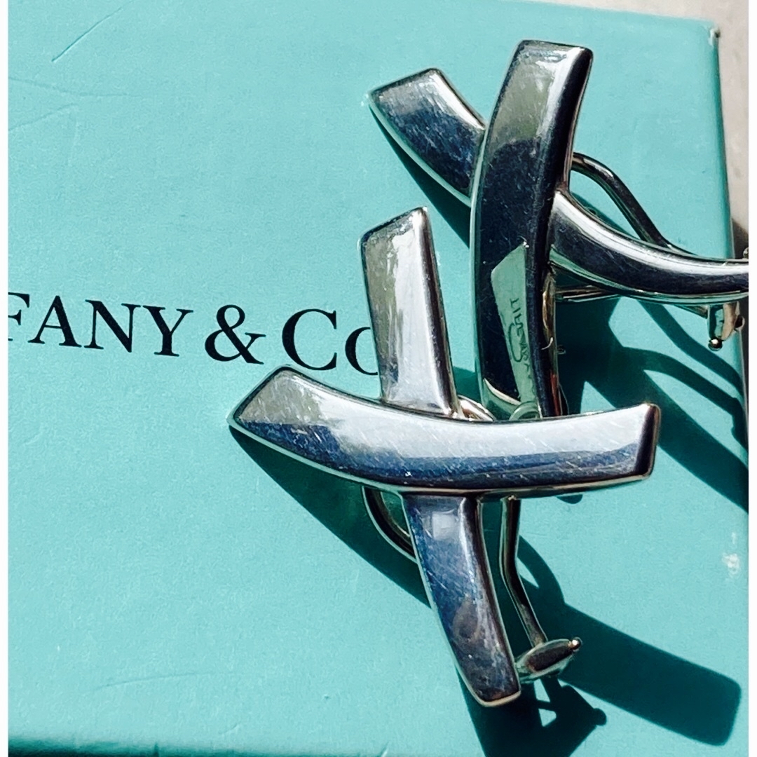 Tiffany & Co.(ティファニー)のティファニー ラージ キス パロマピカソ ピアス イヤリング SV925  メンズのアクセサリー(ピアス(両耳用))の商品写真