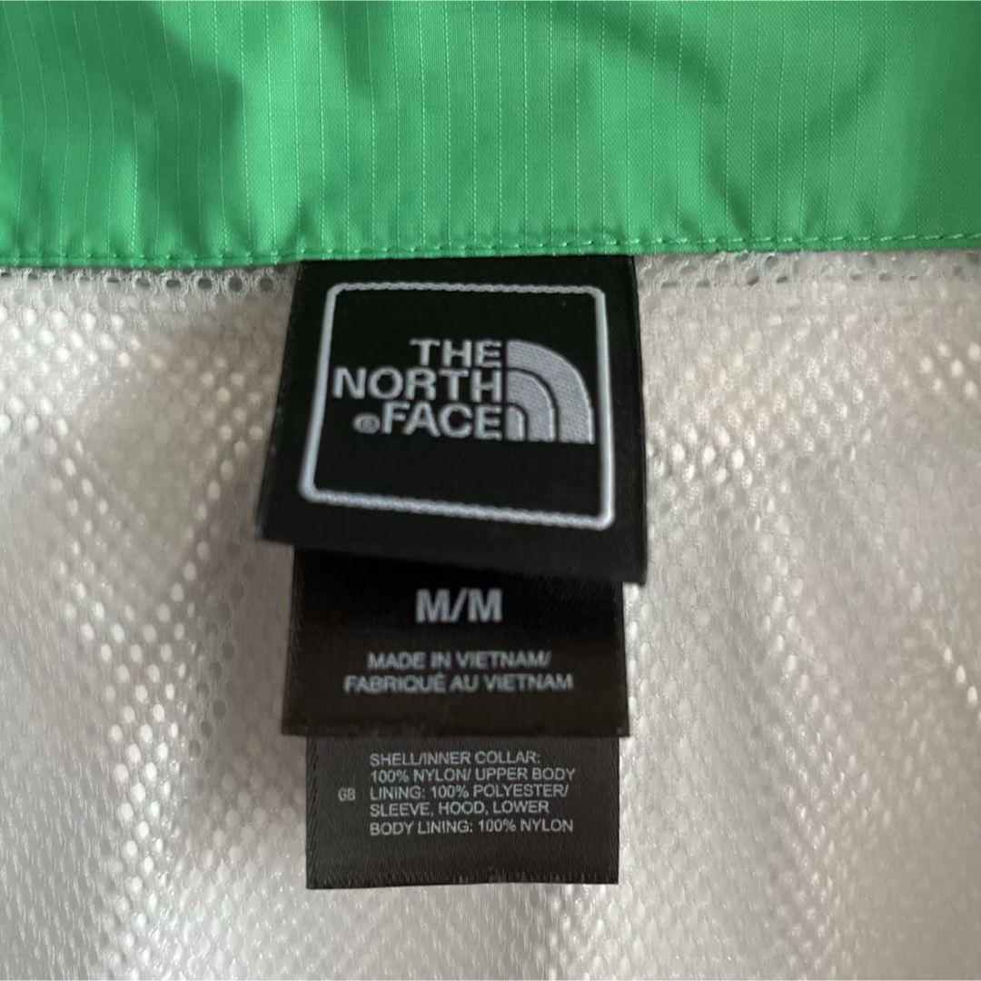 THE NORTH FACE(ザノースフェイス)の【美品】ノースフェイス　マウンテンパーカー　HYVENT　グリーン　レディースL レディースのジャケット/アウター(ナイロンジャケット)の商品写真