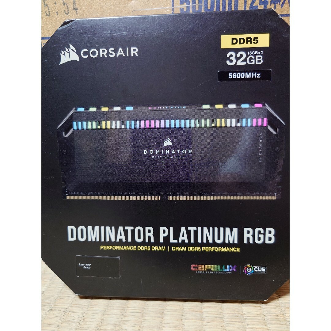 CORSAIR DOMINATOR PLATINUM RGB 16G×4 スマホ/家電/カメラのPC/タブレット(PCパーツ)の商品写真